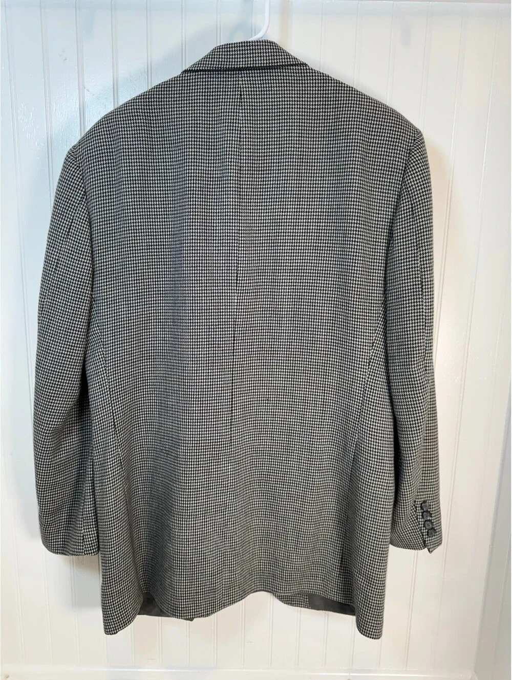 Brooks Brothers Classic Houndstooth Sport Coat Blazer Size 42L